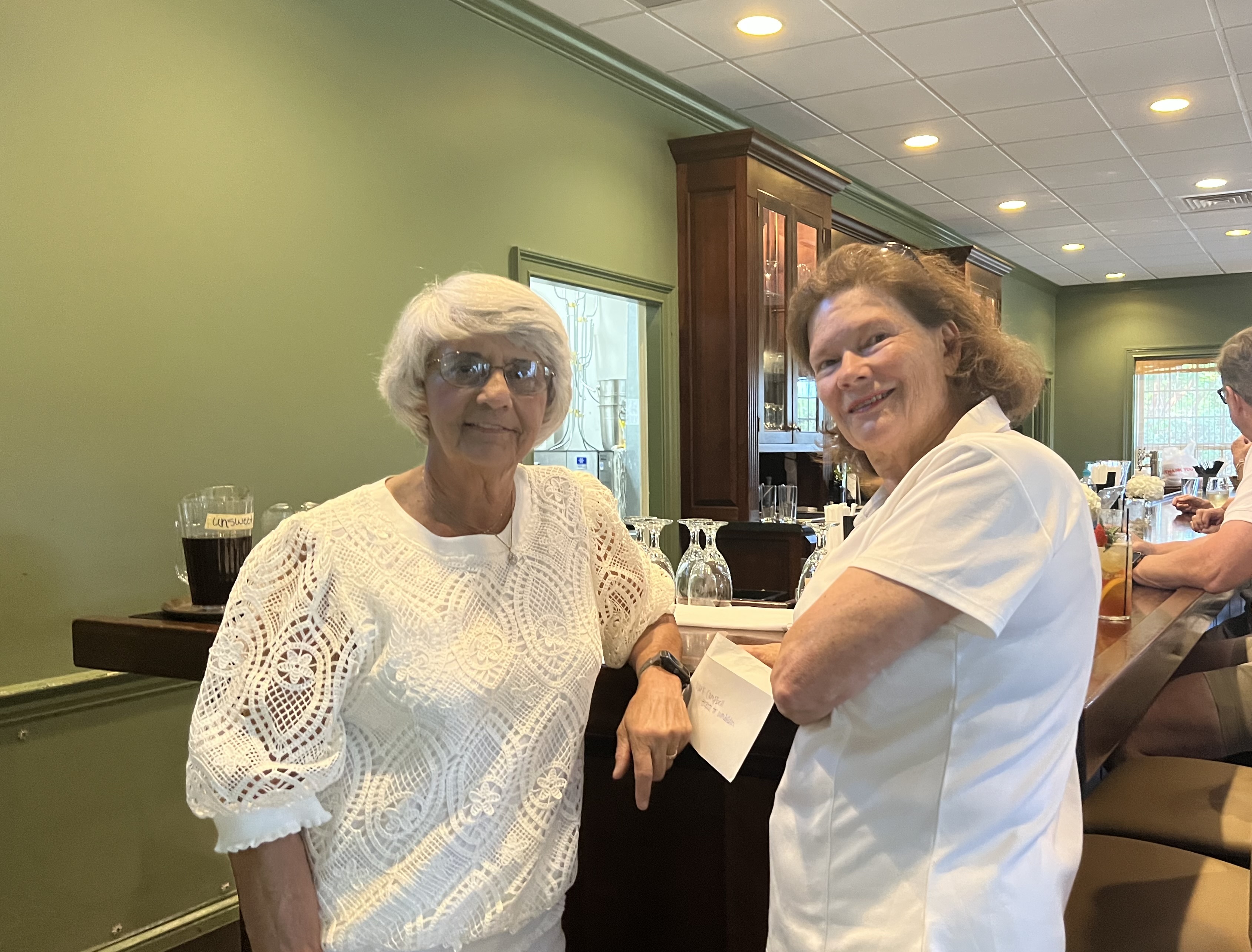 Mary Barrows and Mary Garrison