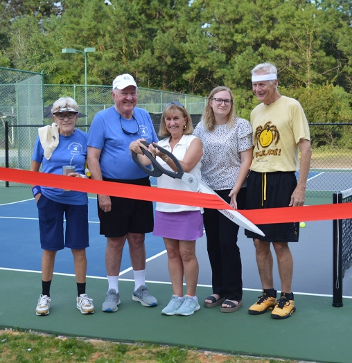 Pickleball Ribbon Cutting
