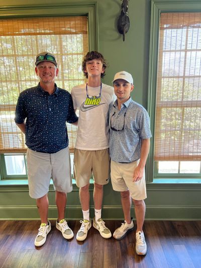 BJ Williams, Blaine Williams and Chase Whitehead. Not pictured: Ben Smith