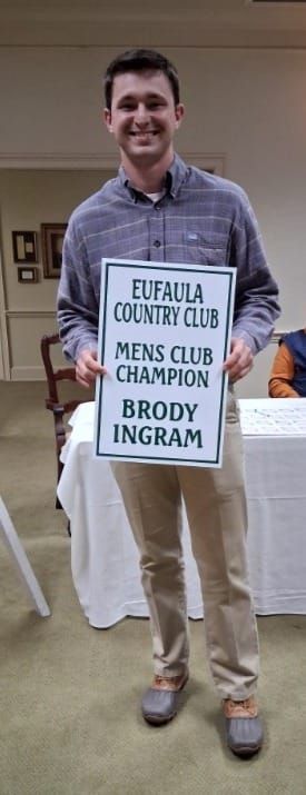 Brody Ingram Club Champion