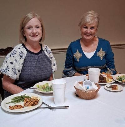 Rita Bonner and Nancy Sparks