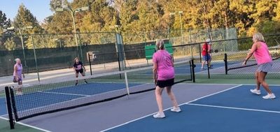 The ladies can be quite competitive.
