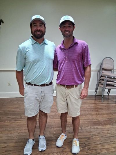 Zac Cravans and Michael Ray Championship Flight 2nd Place